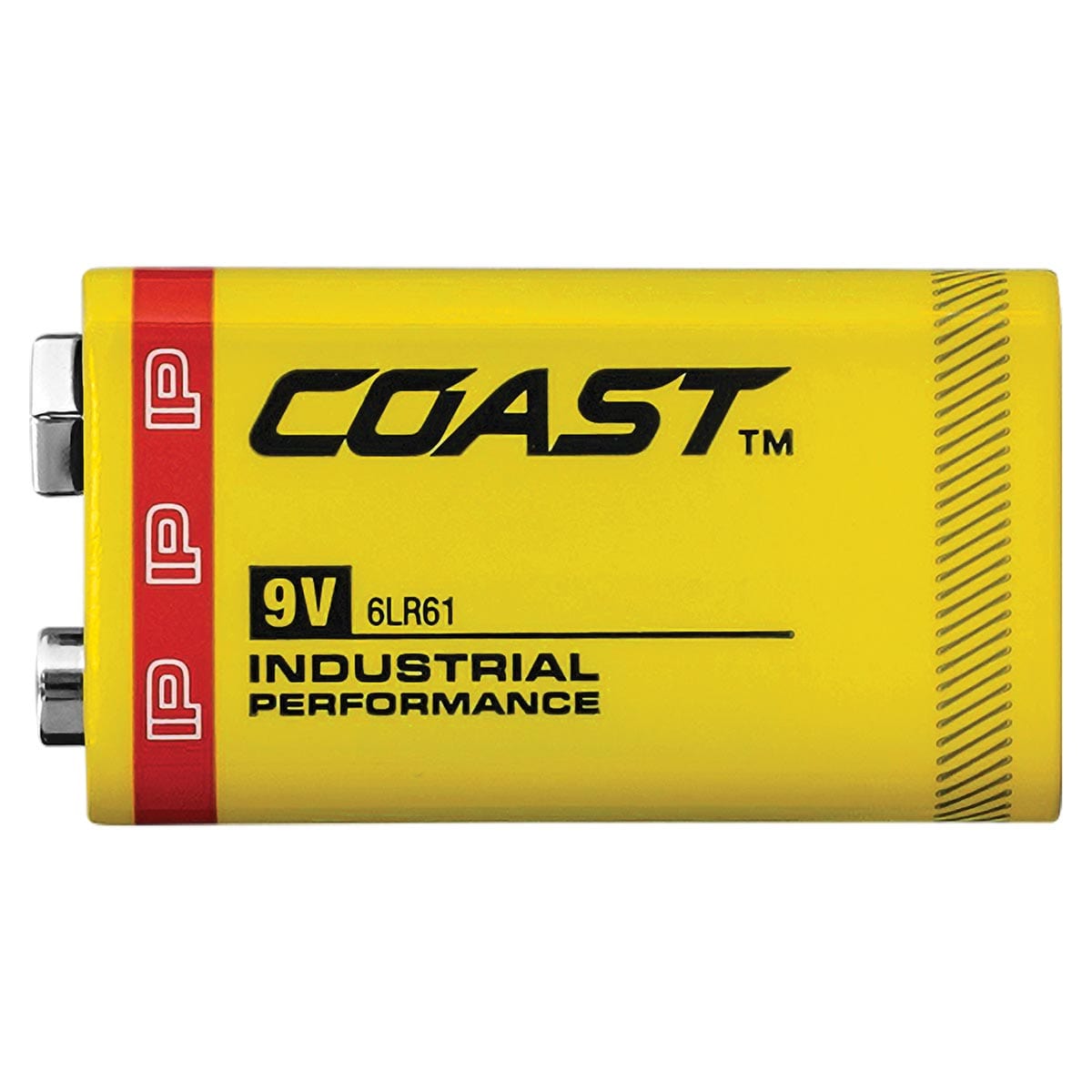 9V Coast Industrial Performance Alkaline Batteries