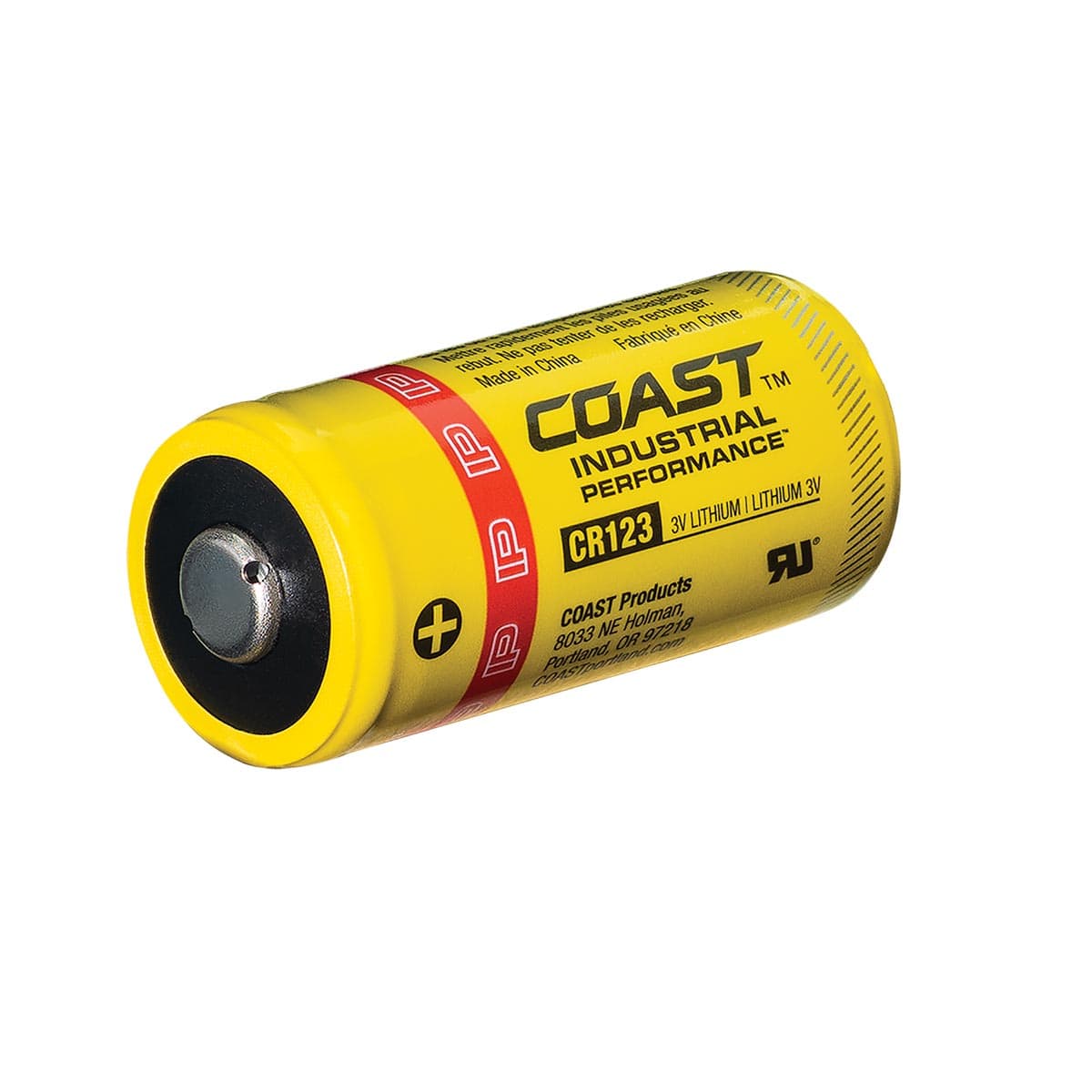 Coast Industrial Performance Lithium Batteries - CR123