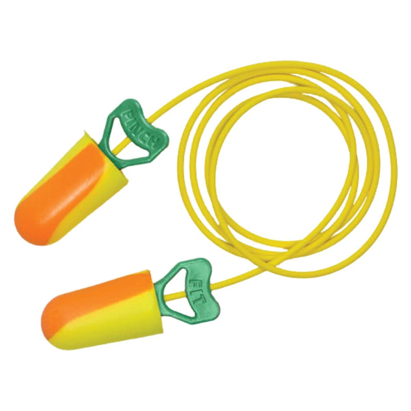Final Fit Safety Pinch Fit Corded Biobased Earplugs, 100 pr
