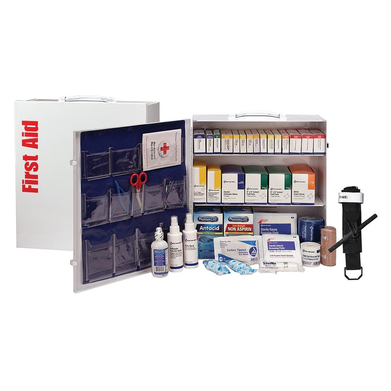 First Aid Only 100 Person ANSI B 3 Shelf First Aid Cabinet