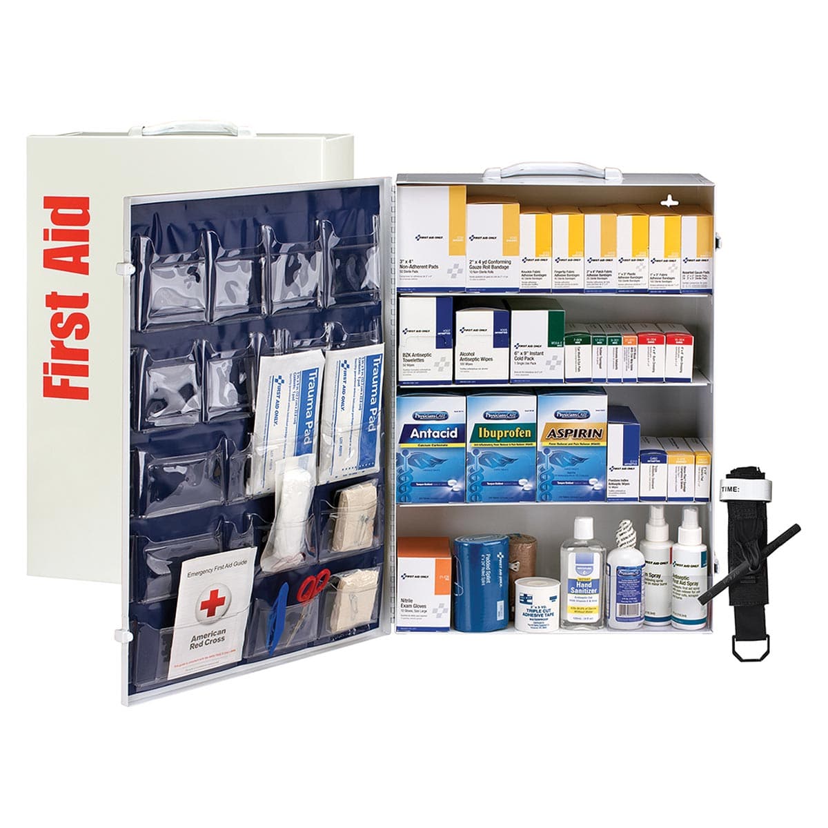 First Aid Only 150 Person ANSI B 4 Shelf First Aid Cabinet