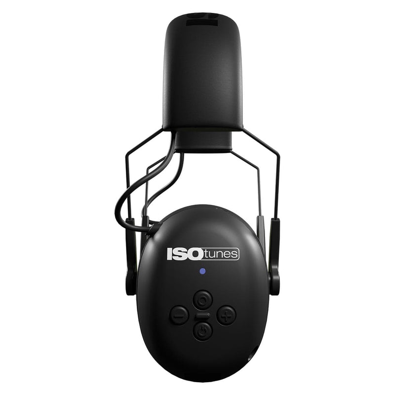 ISOtunes AIR DEFENDER Bluetooth Earmuff - Black/Safety Green