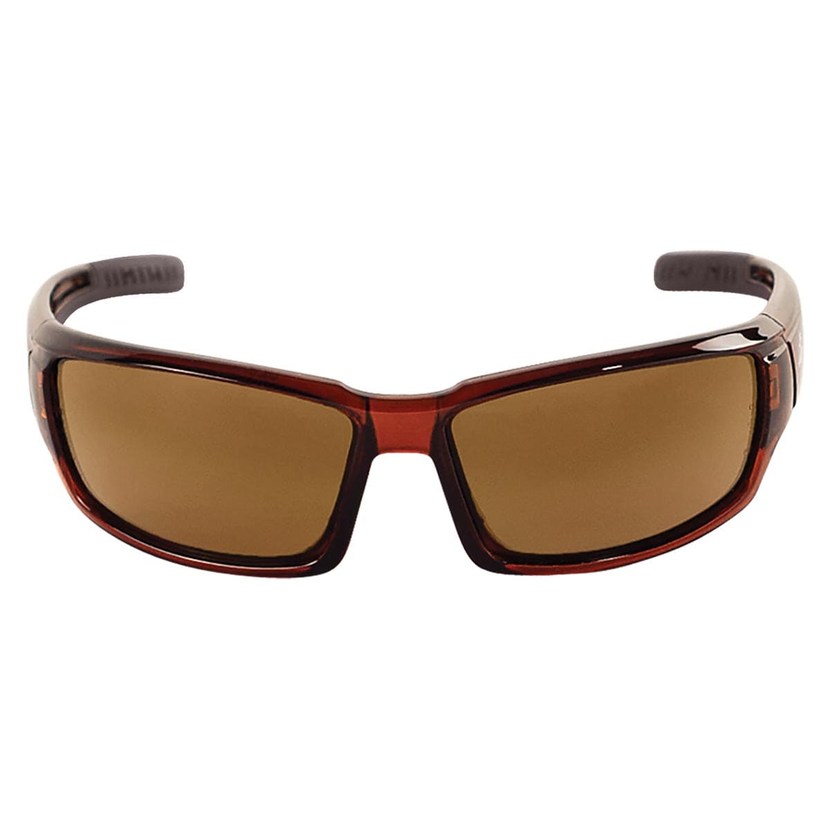 Brown Crystal Maki Anti-Fog Lens Safety Glasses