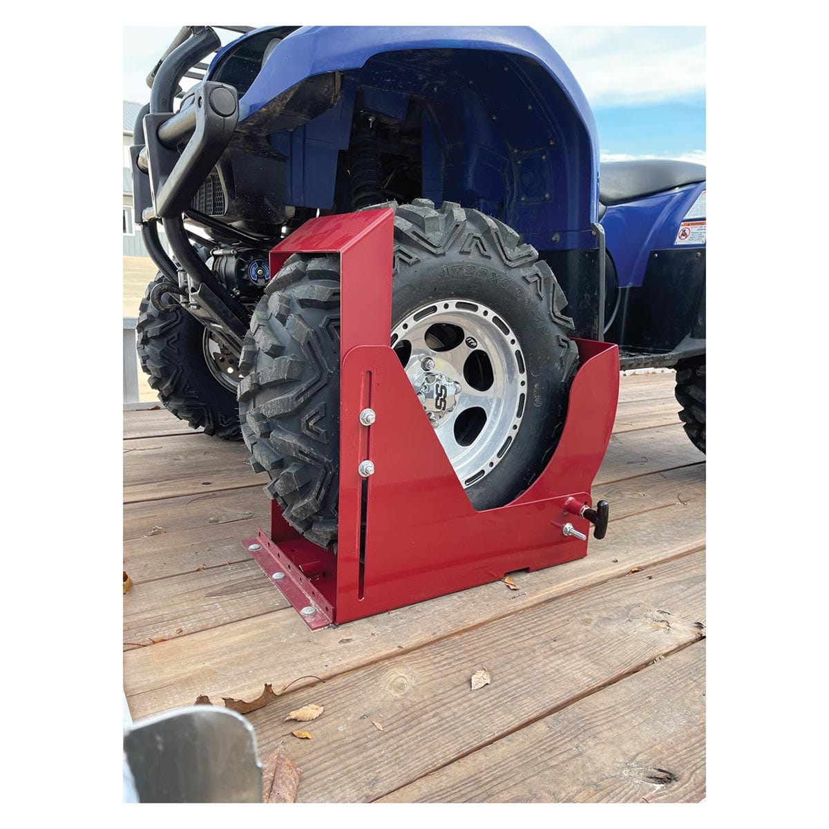 Front of the Power Locker Equipment Tie Down