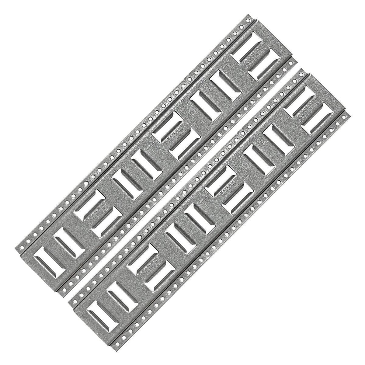 24" Snap-Loc Fast-Track E-Track USA Galvanized Steel Horizontal / Vertical 2 PK