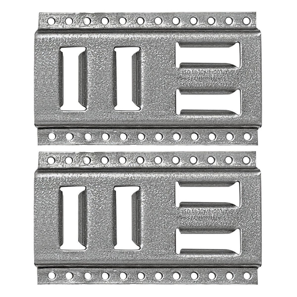 Fast Track Tie Rack Snap-Loc Fast-Track E-Track Galv. Steel Tie-Downs, 2/Pkg. | Gemplers