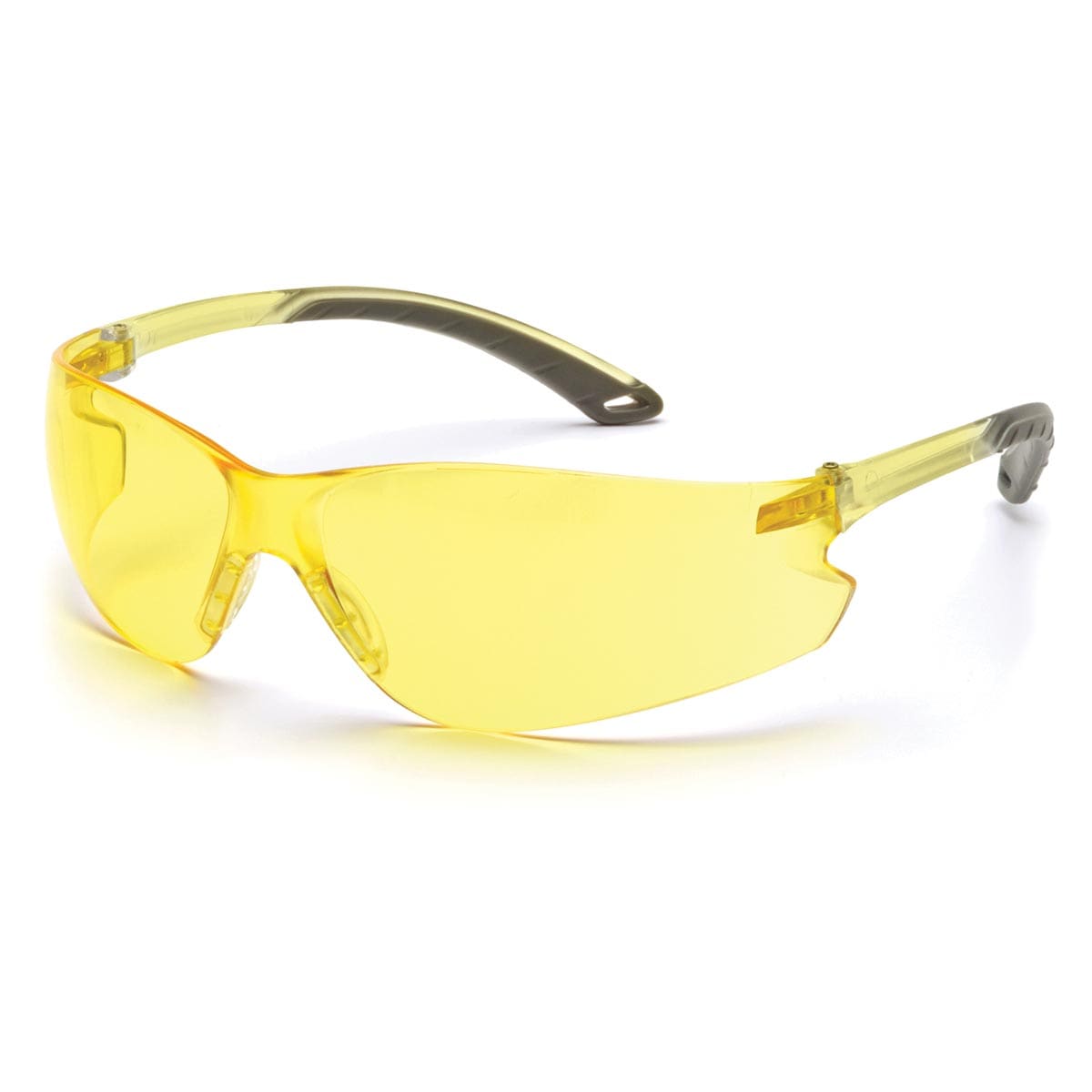 Amber Pyramex Itek Safety Glasses