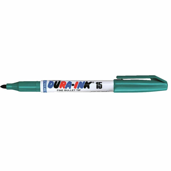 Markal Dura-Ink 15 Black Permanent Marker Waterproof
