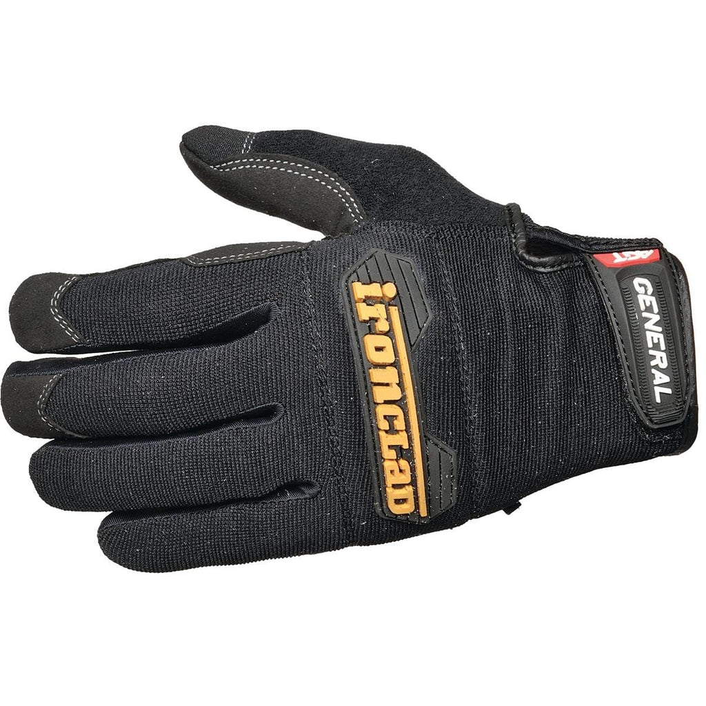ironclad gardening gloves Ironclad General Utility Gloves Large Black