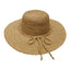 Womanswork Raffia Sun Hat with 4