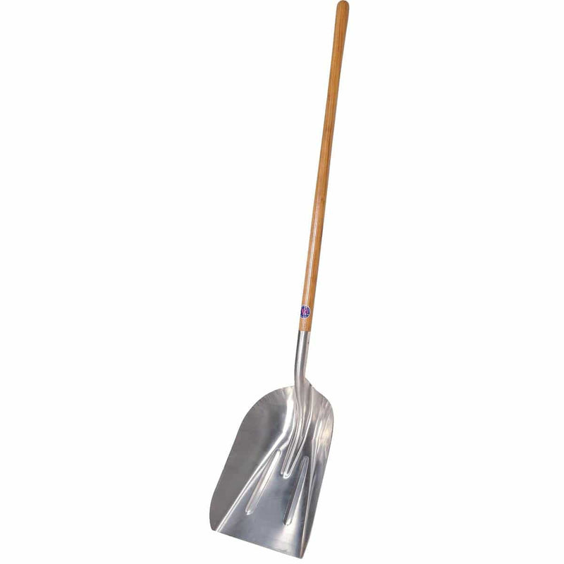 Foxy #12 Long-Handled Aluminum Scoop Shovel