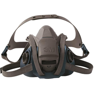 3M 6500 Series Rugged Comfort Quick Latch Half Mask Respirator