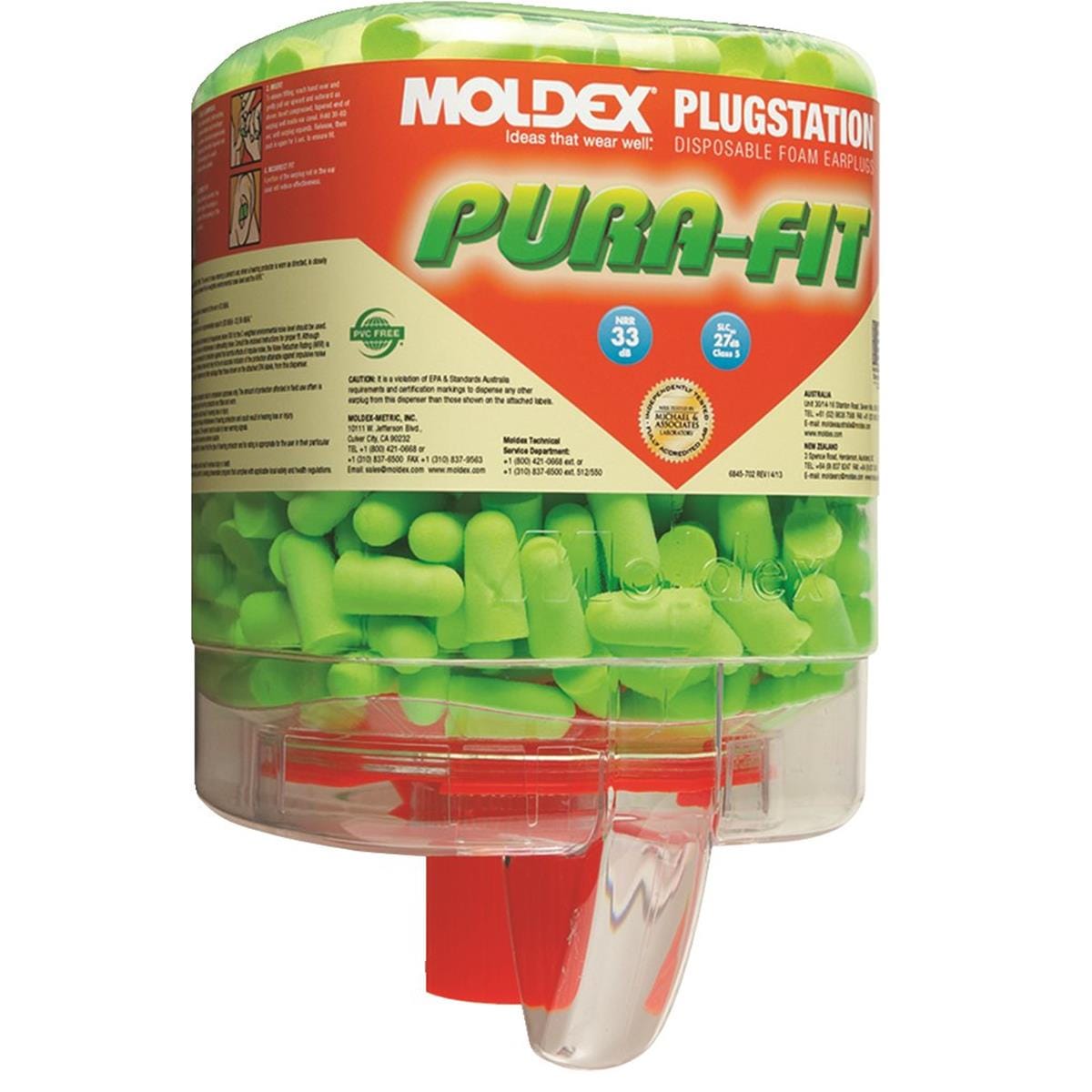 Moldex Pura-Fit® PlugStation® Earplug Dispenser, 250 pairs 6844