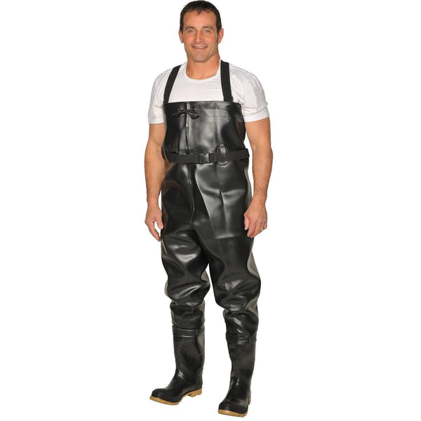 Dunlop Chest Waders with Steel-Toe Gemplers