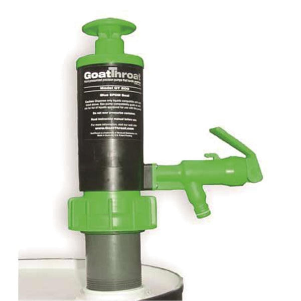 Green GoatThroat Pump with Viton® Seal GT300 | Gemplers