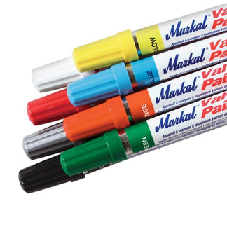 Markal Valve Action Paint Marker, Red