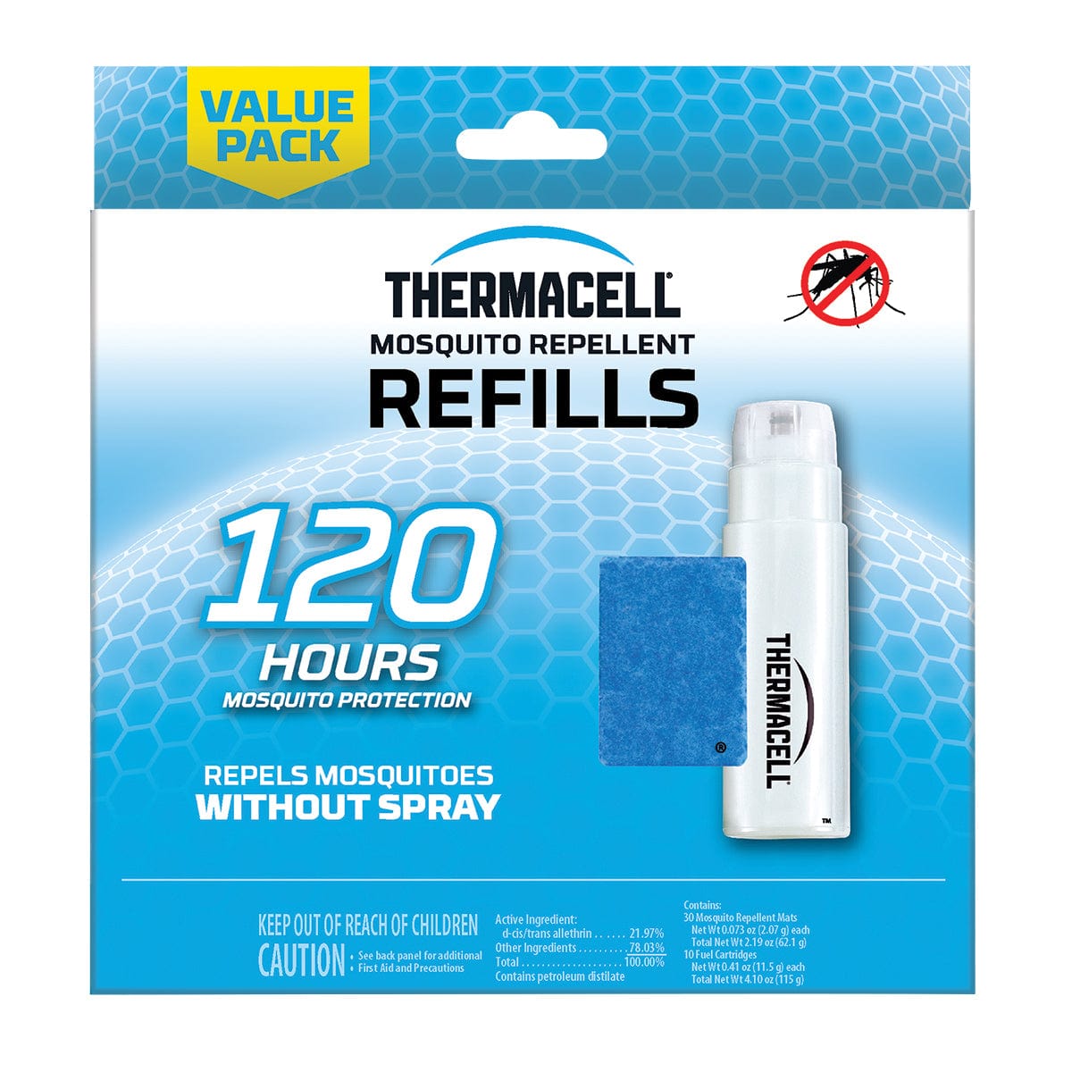 Thermacell Universal Mosquito Repellent Refills - 10 Pack - 120 Hours