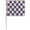Blackburn 4"x 5" Pattern Stake Flags w/30" Wire Stakes, 100PK