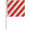 Blackburn 4"x 5" Pattern Stake Flags with 30" Wire Stakes | 100 Pack