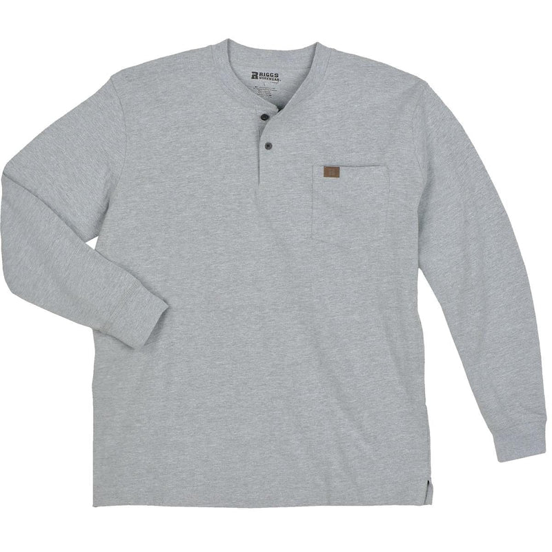 Riggs Workwear&reg by Wrangler&reg Long-Sleeve Henley Shirt