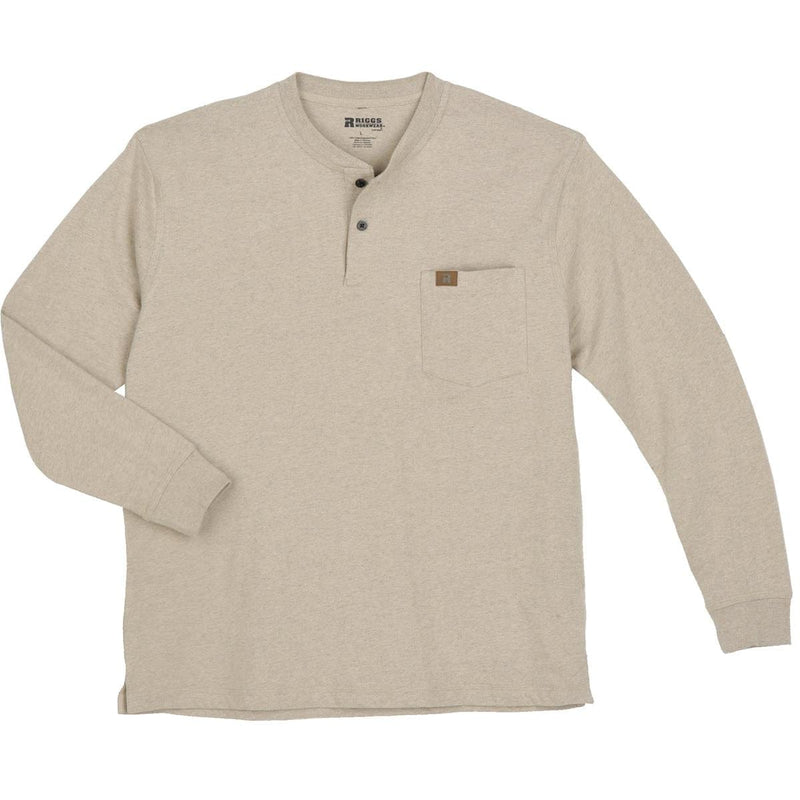 Wranger Riggs Workwear Long Sleeve Solid Henley