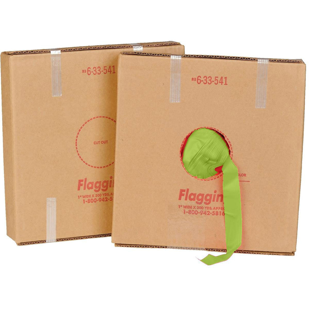 Fluorescent Lime Blackburn Bulk Flagging Tape