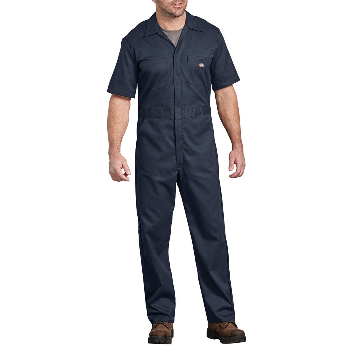 Dark Navy Dickies FLEX Short Sleeve Coveralls