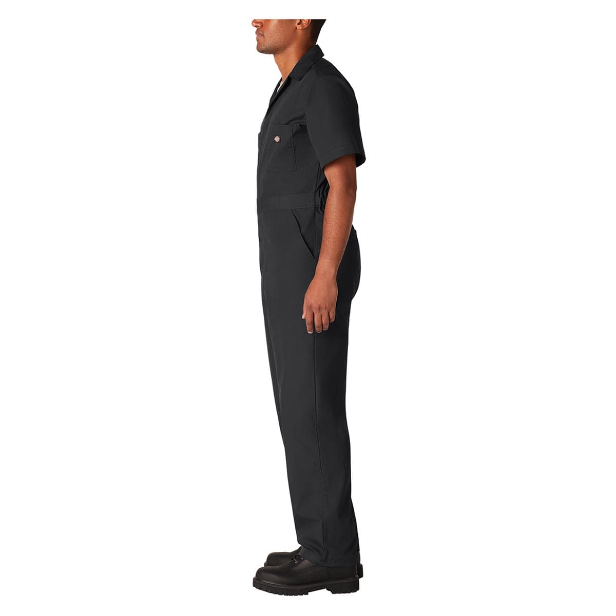 Black Dickies Short Sleeve Poplin Coverall