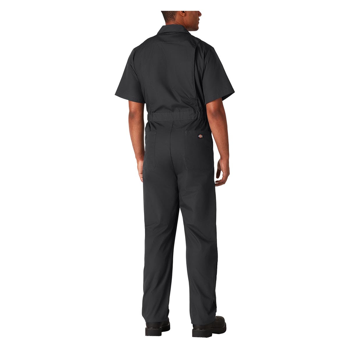 Black Dickies Short Sleeve Poplin Coverall