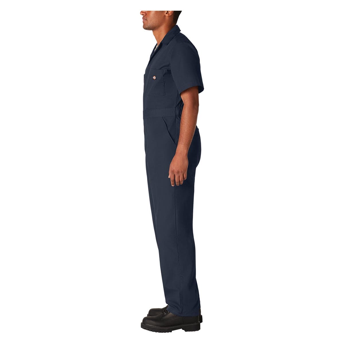 Dark Navy Dickies Short Sleeve Poplin Coverall