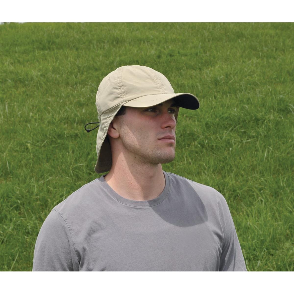 Unisex Sun Cap with Neck Guard