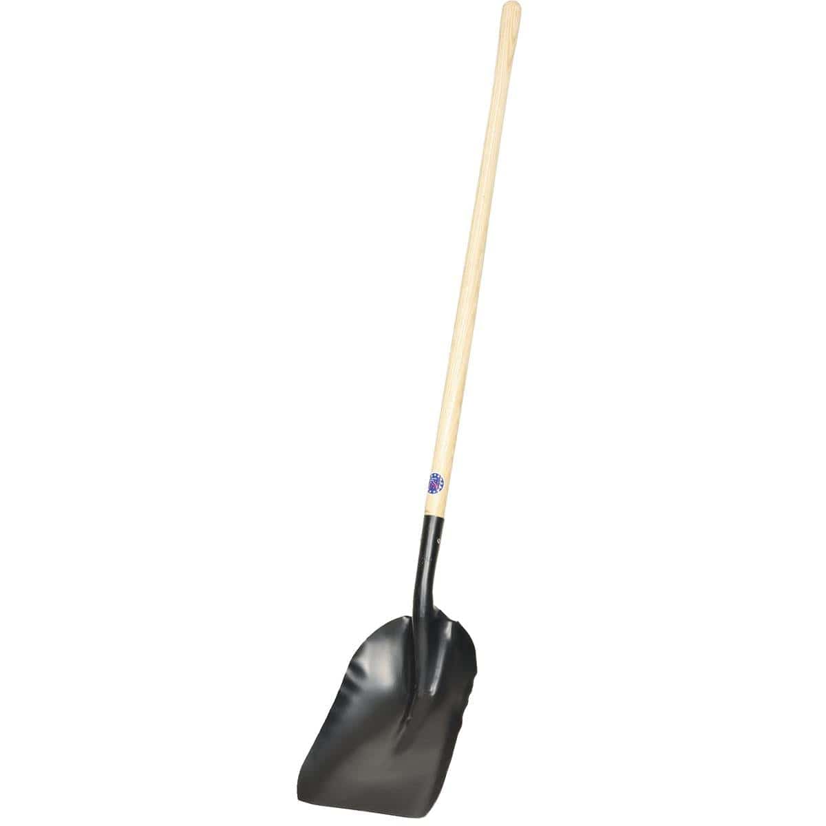Straight Foxy #2 Steel Scoop Shovels