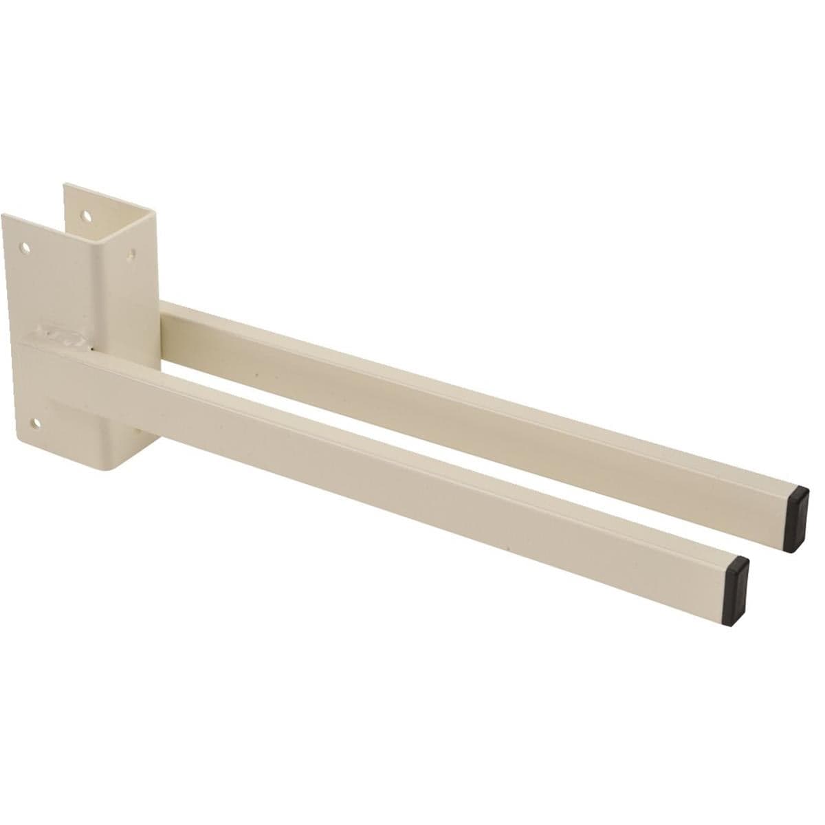 Heavy-Duty, Two-Tine, Stud-Mount Tool Rack, 14-1/2