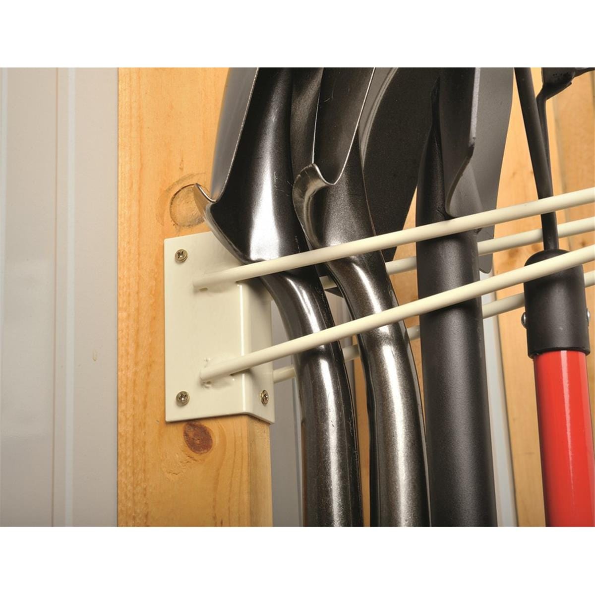 Gemplers Stud-Mount Double Rod Tool Rack