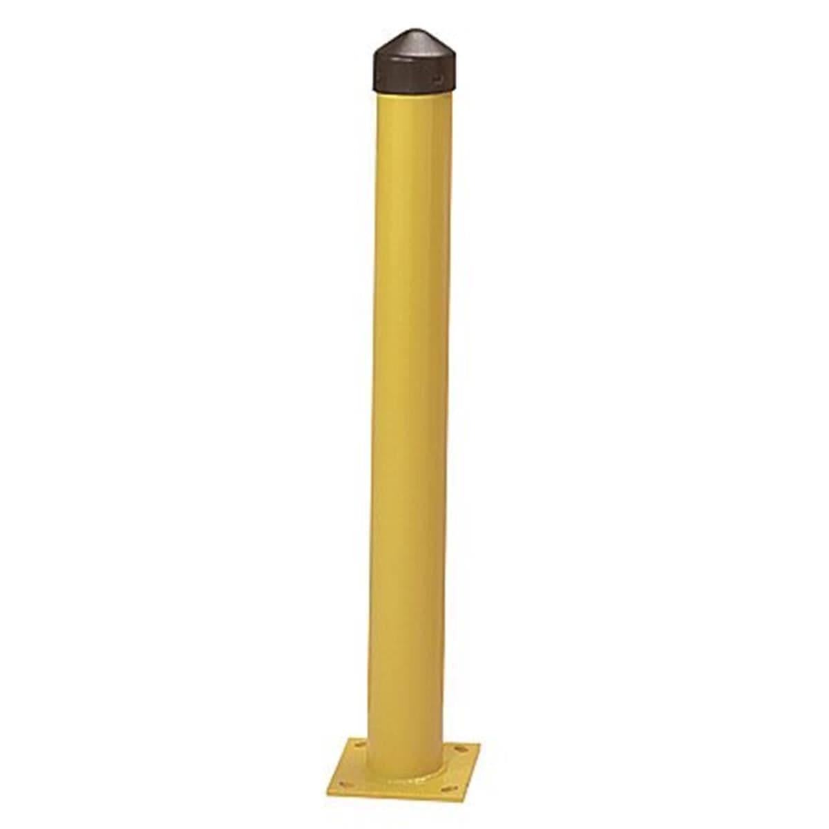 24"H Round Steel Bollard Post