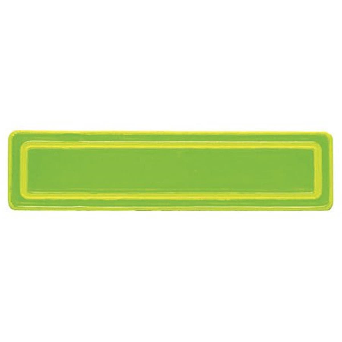 Lime Yellow Reflective Helmet Decals