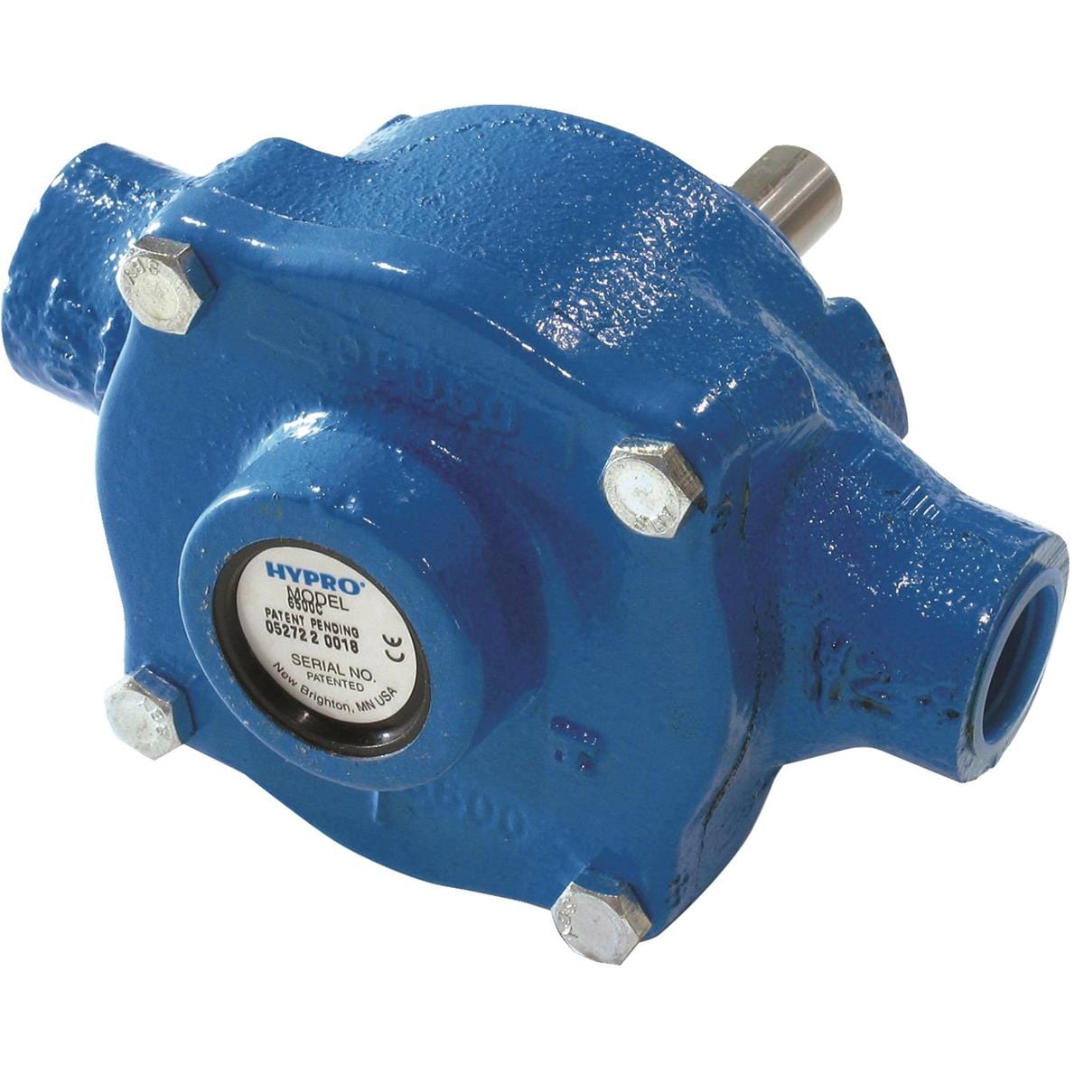 ジャパンテクノロジー フガク (POM) Hypro 6500 Series Cast Iron 6-Roller Pump, 6500C 5271706 | Gemplers