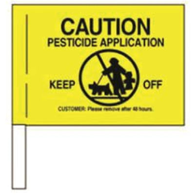 Lawn Pesticide Application Signs