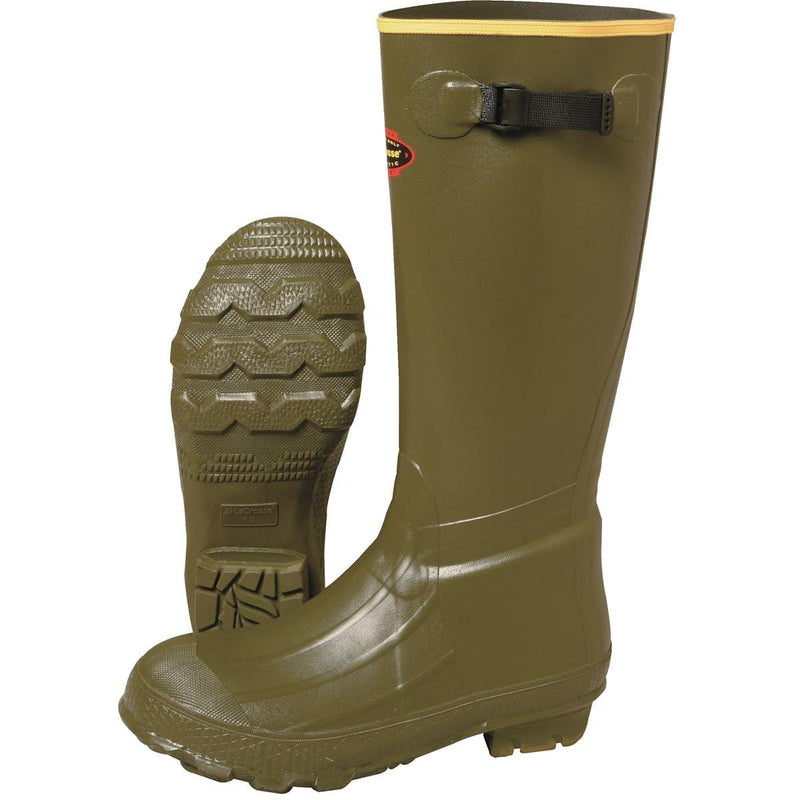 LACROSSE 18"H Insulated Burly Boots with Chevron Cleated Sole