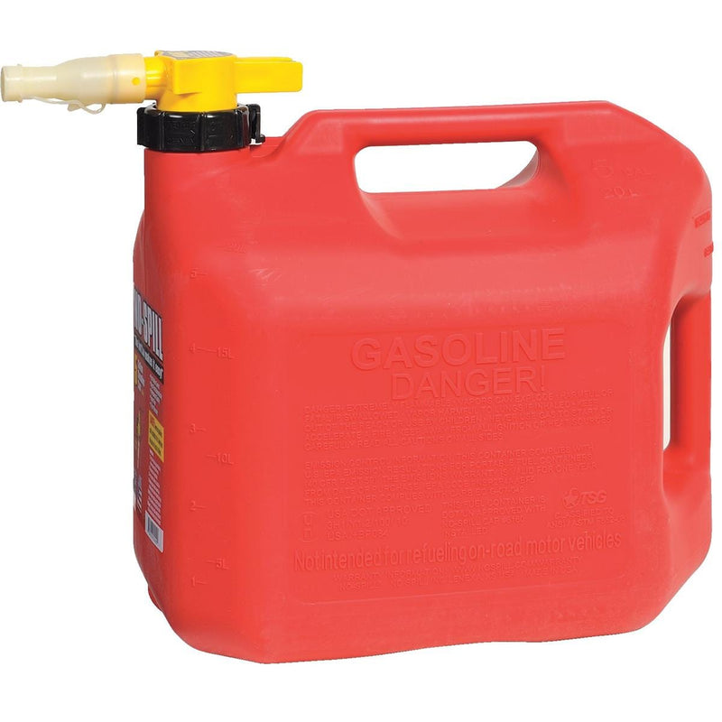 No-Spill® CARB-Compliant Gas Can, 5 gal.