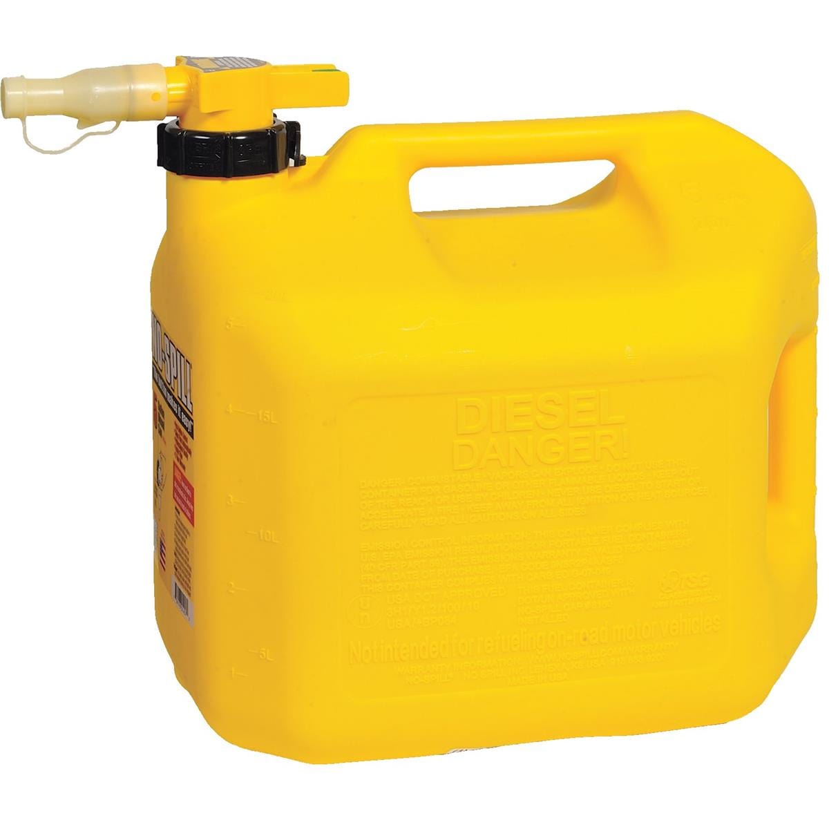 No-Spill® 5-gal. CARB-Compliant Diesel Can