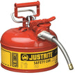 Justrite Type II AccuFlow Safety Can, 2 gal.