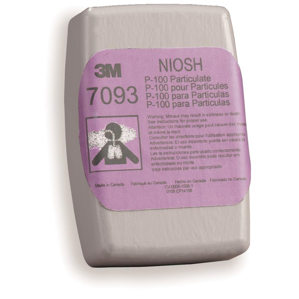 Particulate/HEPA P100 Filters, 12 per Box