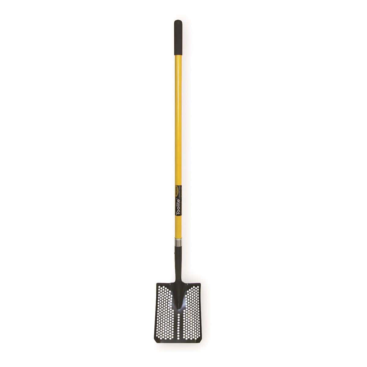 Long-Handle, Square Blade Perforated Shovel