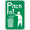 "Pitch In" Litter Control Sign