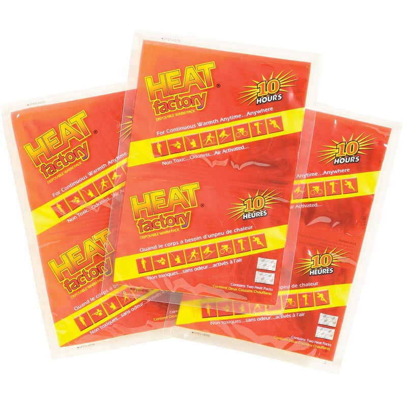 Heat Factory Multi-Pack Body Warmers, Pkg. of 3 Pair
