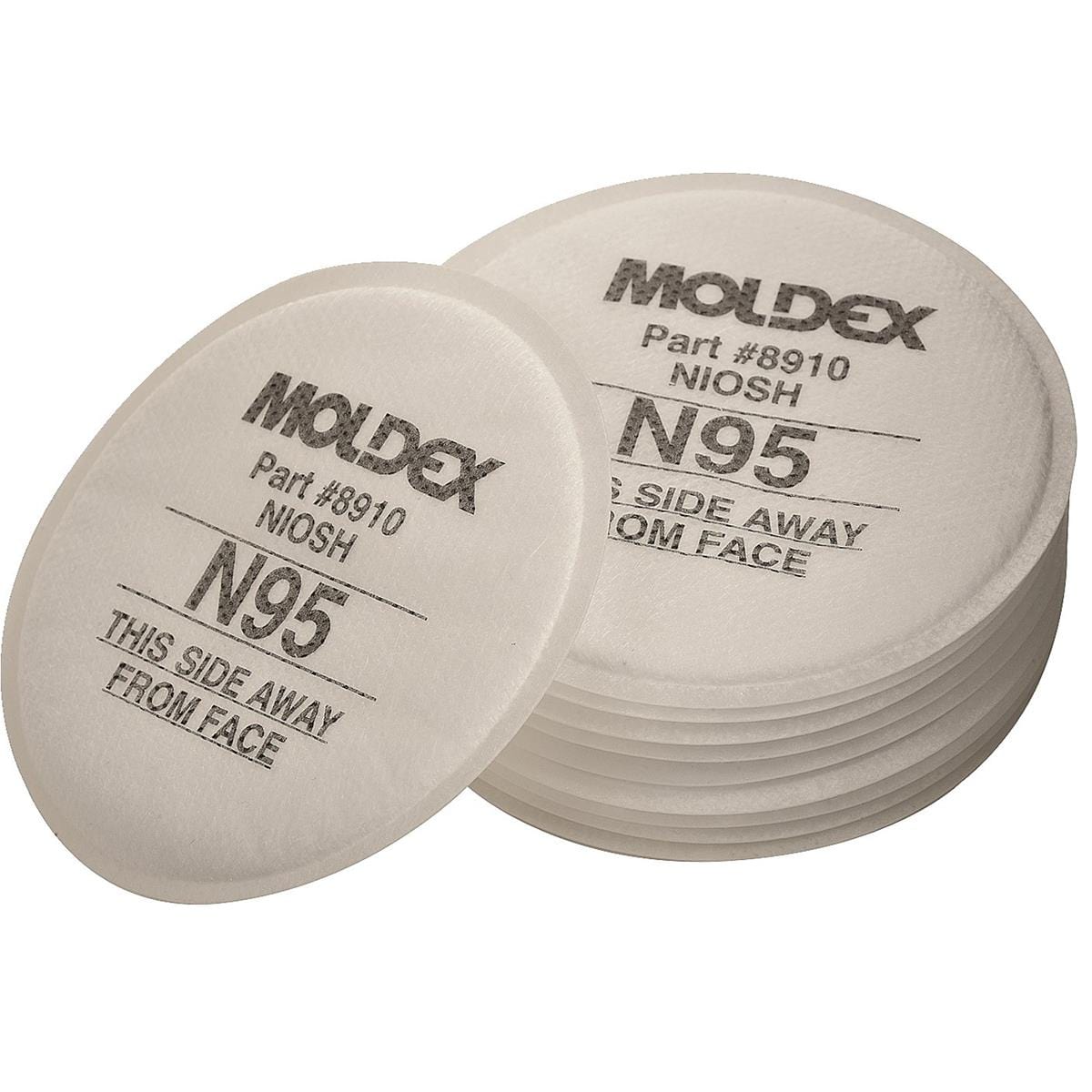 全知（MPS）（foil） Moldex N95 Pre-Filters 8910 | 10 pack | Gemplers