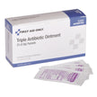 First Aid Only Triple Antibiotic Ointment Packets, Box of 25
