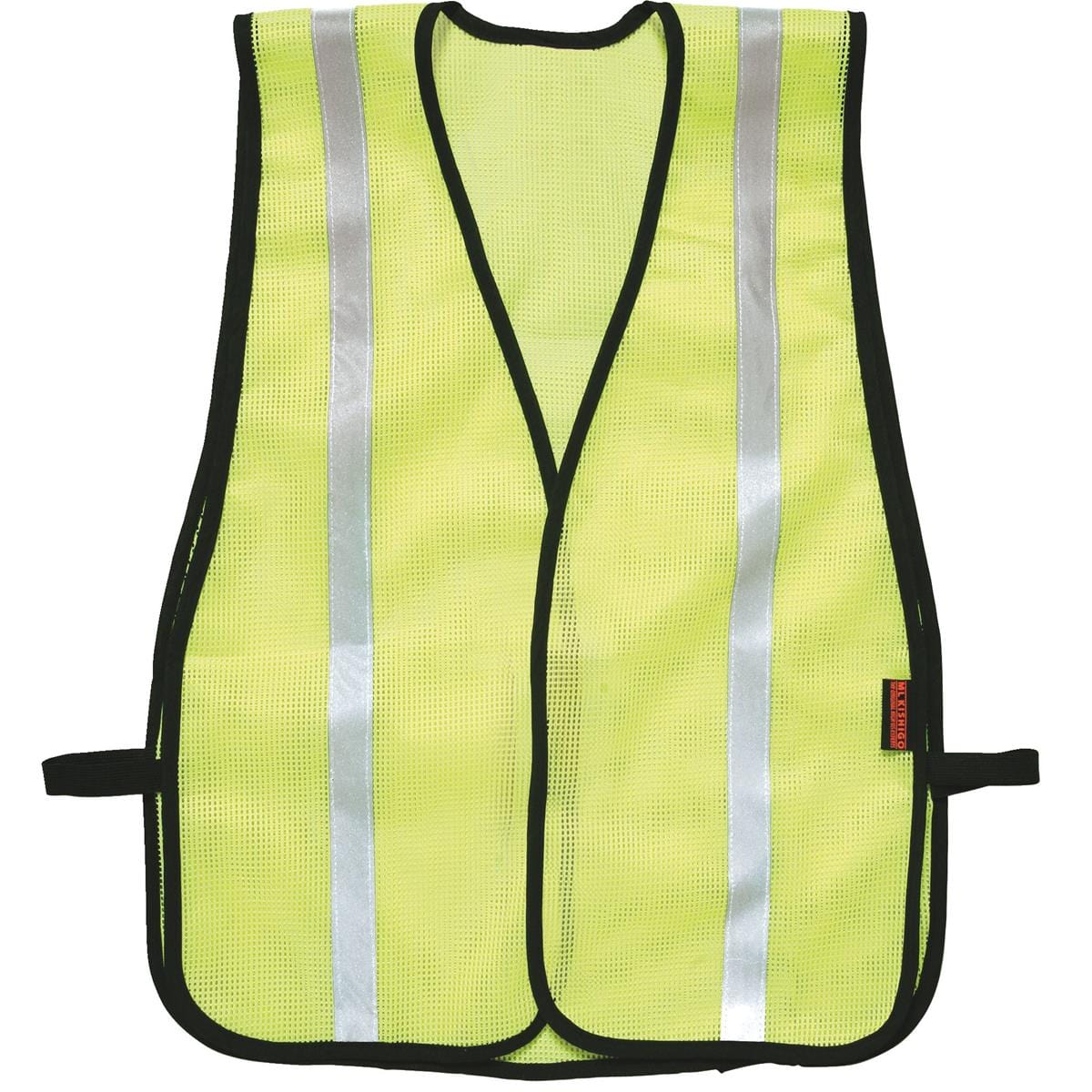 Lime Kishigo Enhanced Visibility Mesh Safety Vest with Reflective Striping