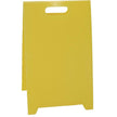 Blank Yellow Floor Stand Sign